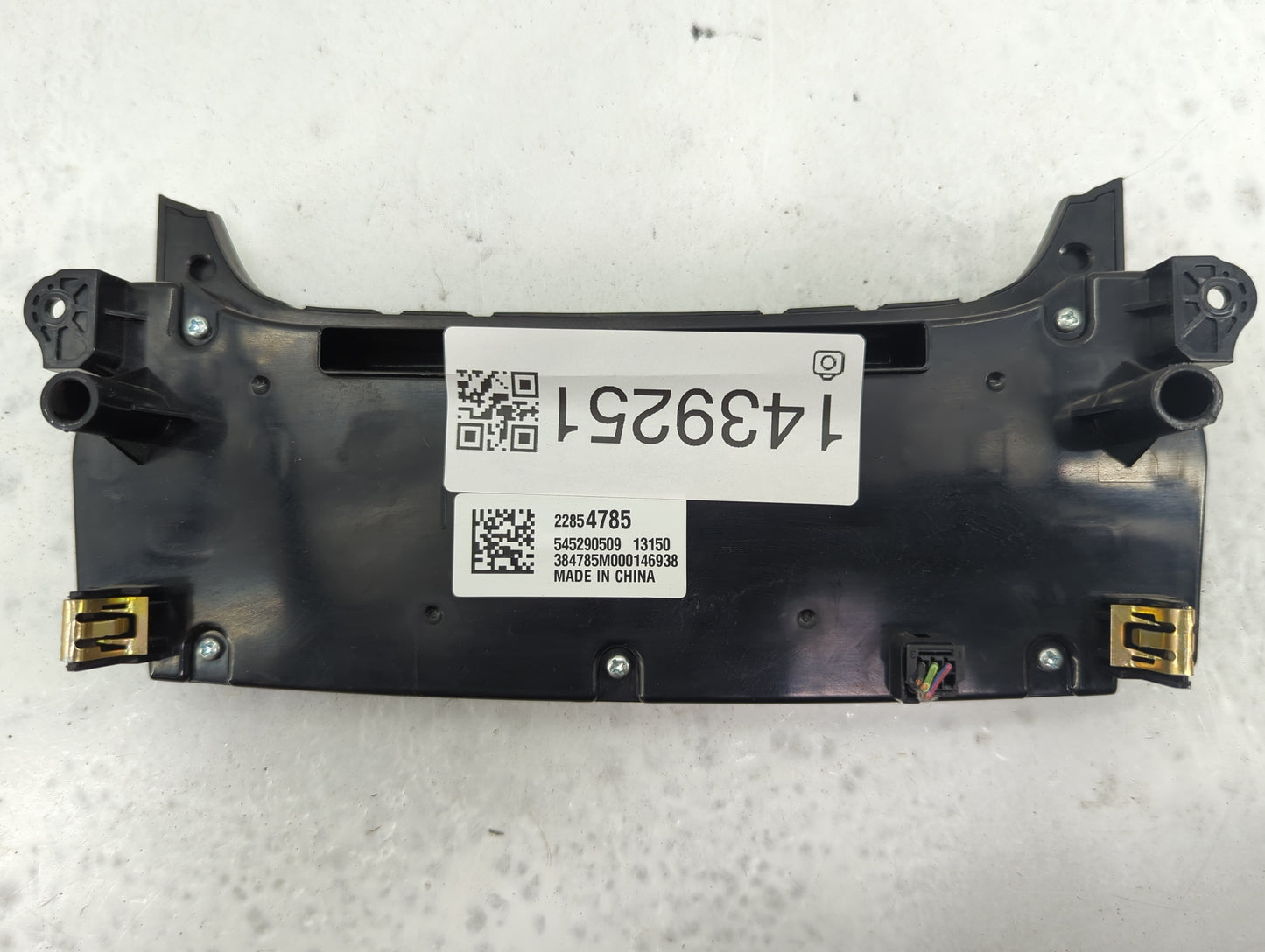 2013 Chevrolet Malibu Climate Control Module Temperature AC/Heater Replacement P/N:22854785 Fits OEM Used Auto Parts - Oemus