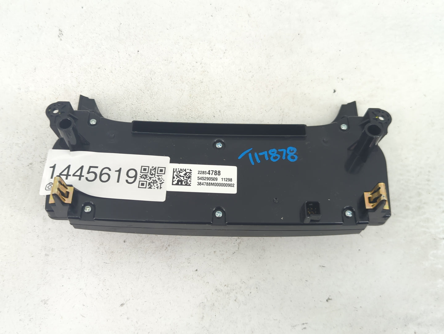 2013-2015 Chevrolet Malibu Climate Control Module Temperature AC/Heater Replacement P/N:22854788 545290509 Fits OEM Used Aut