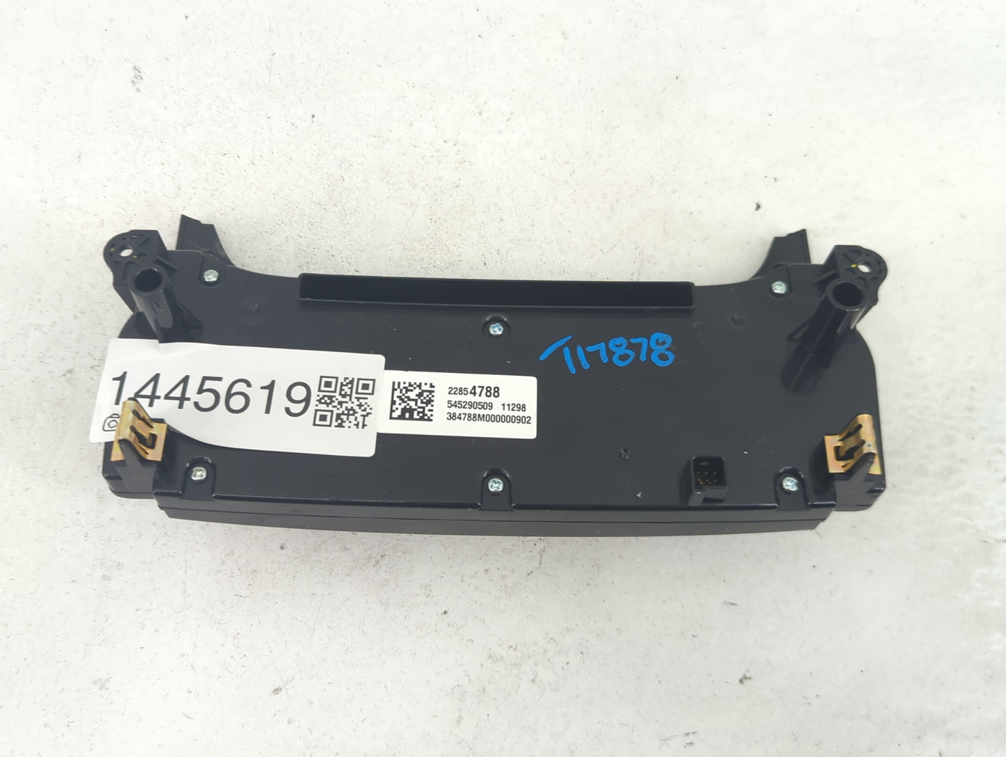 2013-2015 Chevrolet Malibu Climate Control Module Temperature AC/Heater Replacement P/N:22854788 545290509 Fits OEM Used Aut