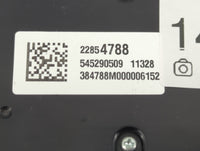 2013-2015 Chevrolet Malibu Climate Control Module Temperature AC/Heater Replacement P/N:22854788 545290509 Fits OEM Used Aut