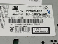 2013 Chevrolet Malibu Radio AM FM Cd Player Receiver Replacement P/N:22989453 CQ-XG62E1GDD, GA-130-COLR-NS, 216B-GA130COLRNS