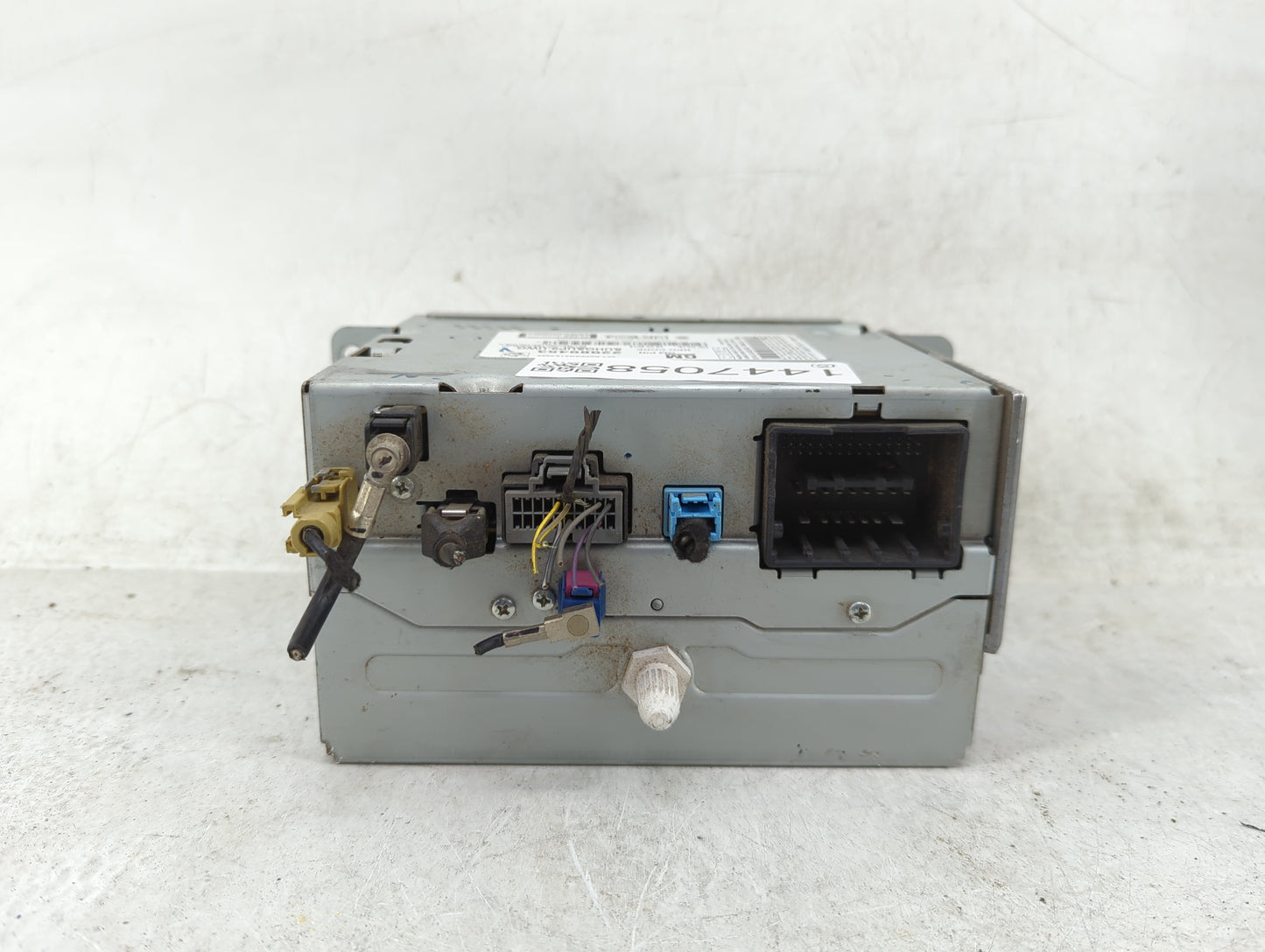 2013 Chevrolet Malibu Radio AM FM Cd Player Receiver Replacement P/N:22989453 CQ-XG62E1GDD, GA-130-COLR-NS, 216B-GA130COLRNS