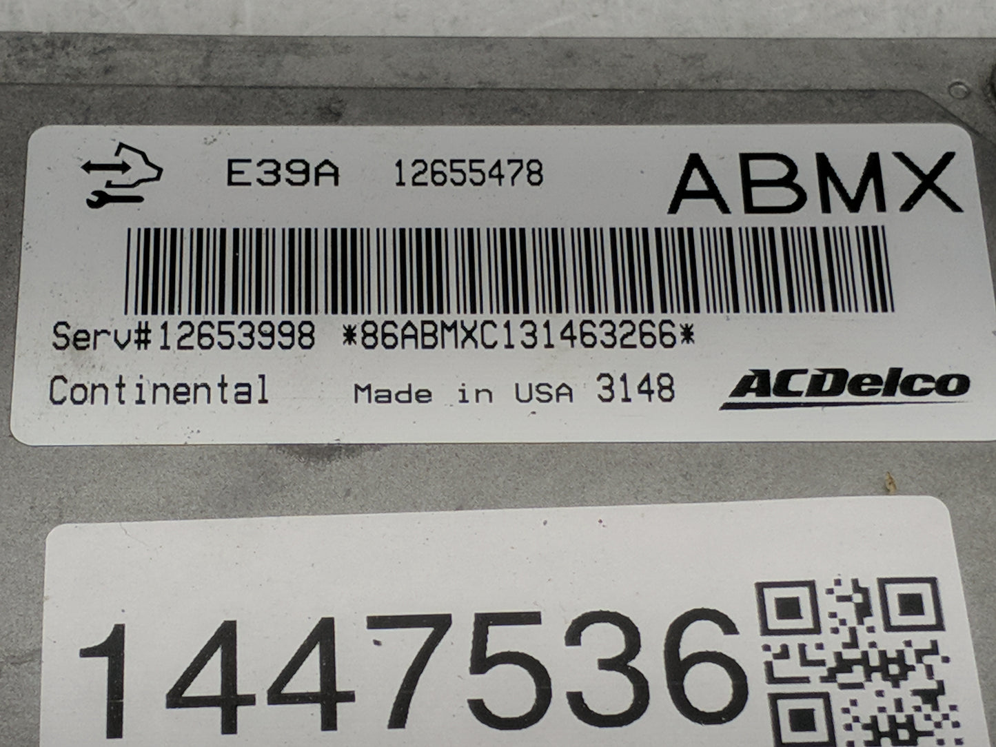 2013-2016 Chevrolet Malibu PCM Engine Control Computer ECU ECM PCU OEM P/N:12655478 12653998 Fits Fits 2013 2014 2015 2016 O