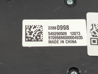 2013-2013 Chevrolet Malibu Radio Control Panel - Oemusedautoparts1.com