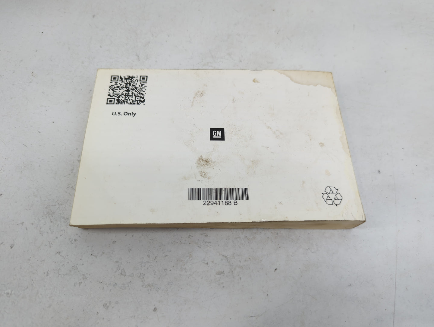 2013 Chevrolet Malibu Owners Manual Book Guide P/N:22941188 OEM Used Auto Parts - Oemusedautoparts1.com