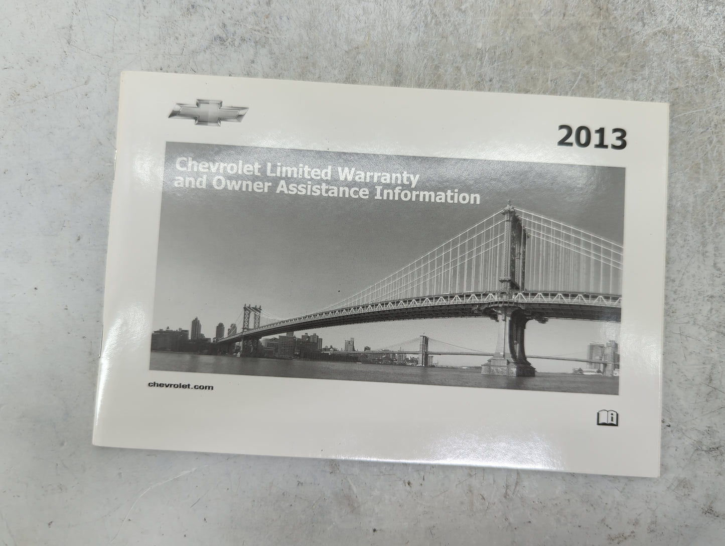 2013 Chevrolet Malibu Owners Manual Book Guide P/N:22941188 OEM Used Auto Parts - Oemusedautoparts1.com