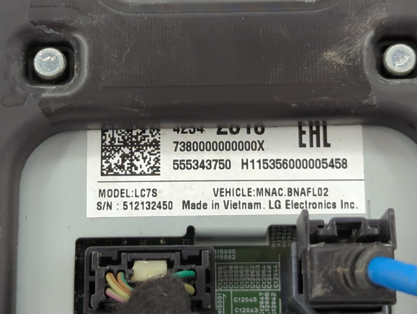 2013 Chevrolet Malibu Radio AM FM Cd Player Receiver Replacement P/N:22989453 CQ-XG62E1GDD, GA-130-COLR-NS, 216B-GA130COLRNS