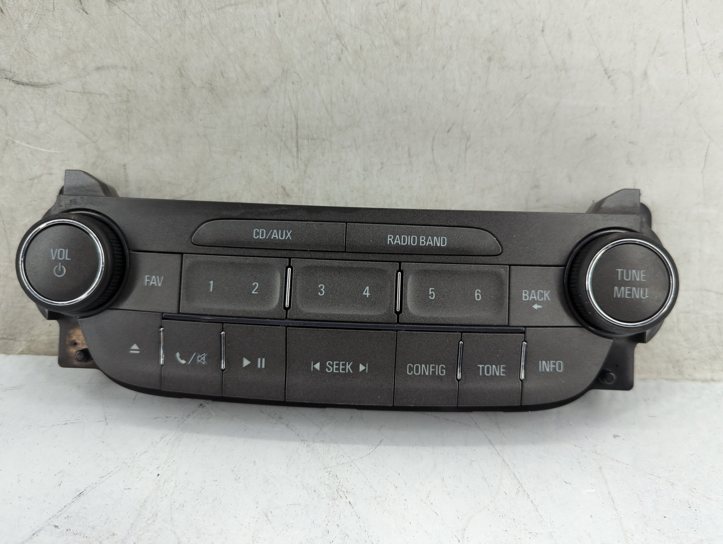 2013-2013 Chevrolet Malibu Radio Control Panel 1464037 - Oemusedautoparts1.com
