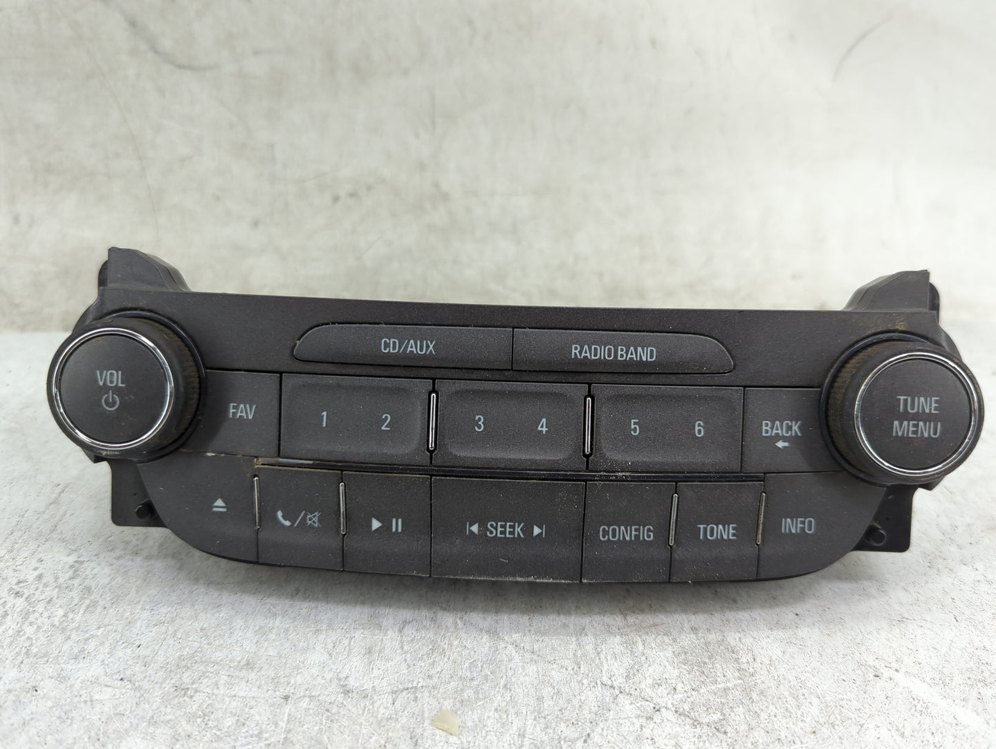 2013-2013 Chevrolet Malibu Radio Control Panel 1464622 - Oemusedautoparts1.com