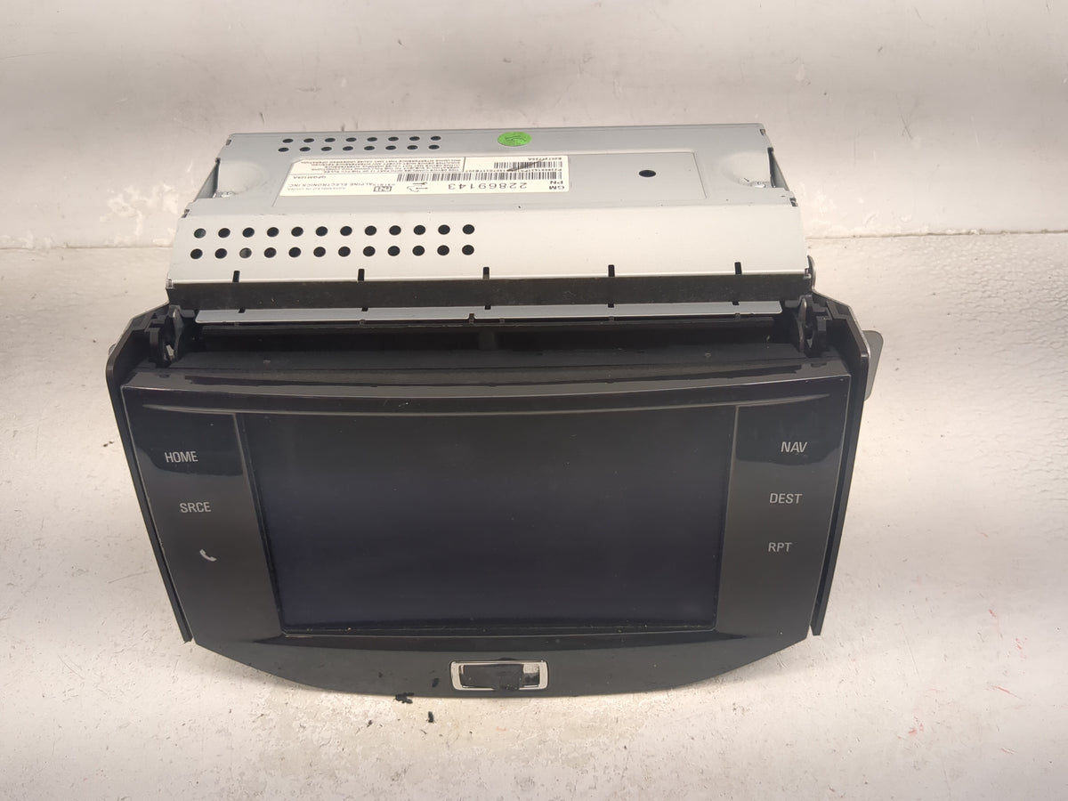 2013 Chevrolet Malibu Information Radio Display Screen 1471531 - Oemusedautoparts1.com