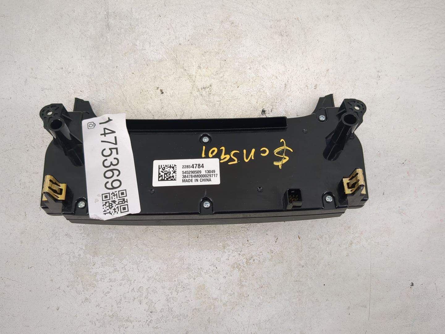 2013 Chevrolet Malibu Climate Control Module Temperature AC/Heater Replacement P/N:22854784 545290509 Fits OEM Used Auto Par