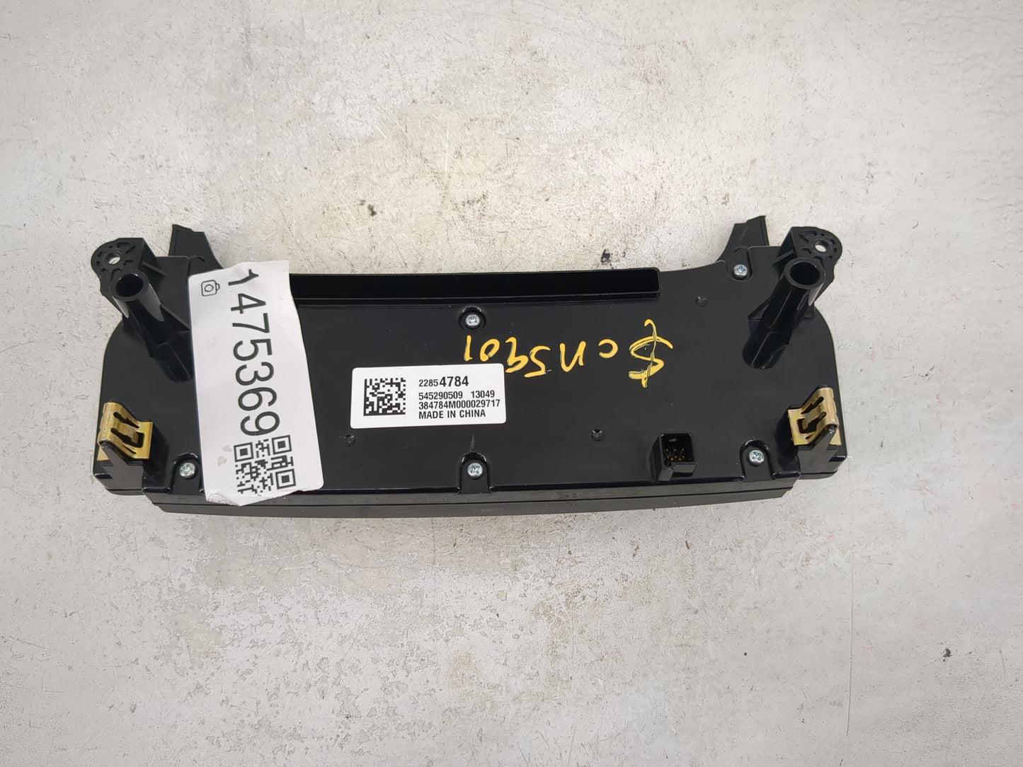 2013 Chevrolet Malibu Climate Control Module Temperature AC/Heater Replacement P/N:22854784 545290509 Fits OEM Used Auto Par