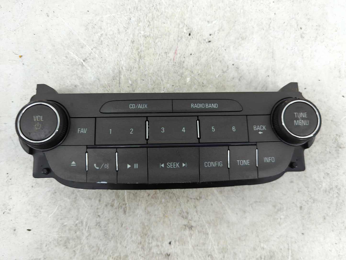 2013-2013 Chevrolet Malibu Radio Control Panel 1488192 - Oemusedautoparts1.com