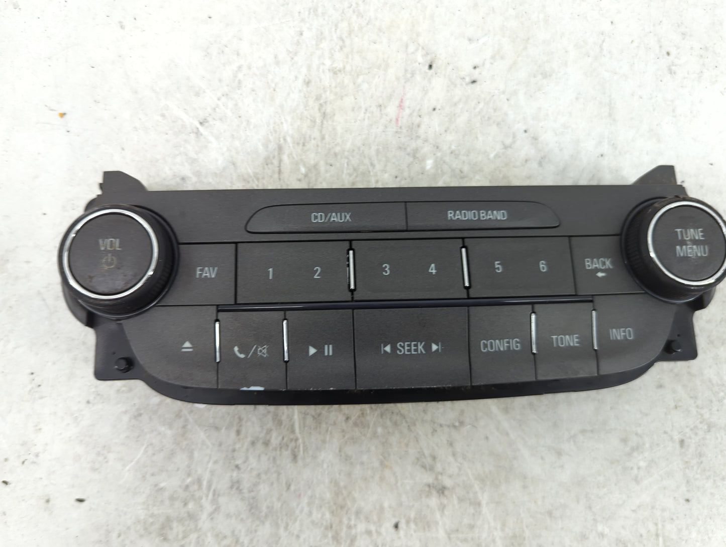 2013-2013 Chevrolet Malibu Radio Control Panel 1488192 - Oemusedautoparts1.com
