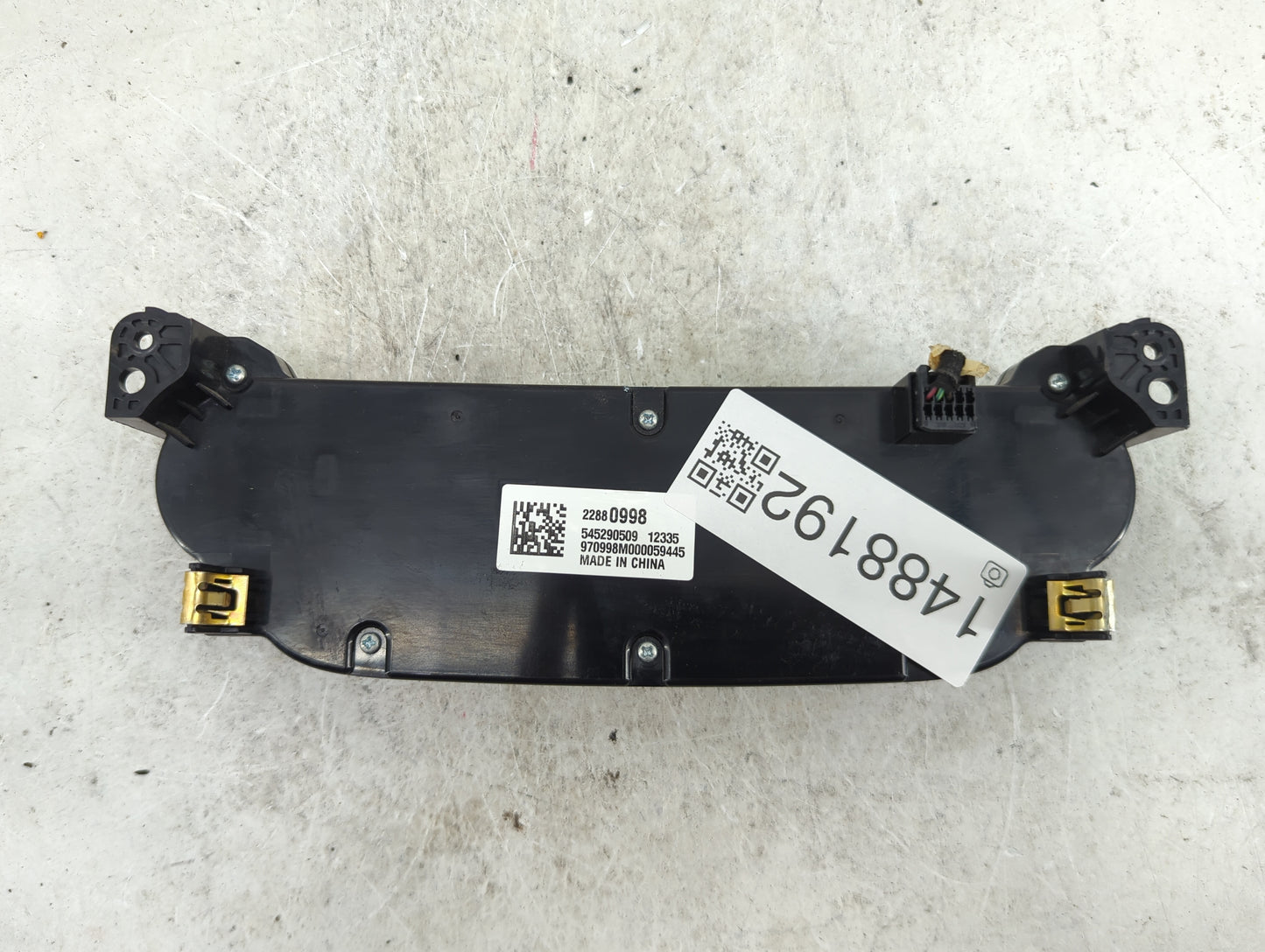 2013-2013 Chevrolet Malibu Radio Control Panel 1488192 - Oemusedautoparts1.com