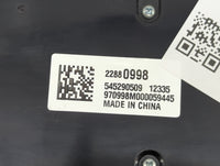 2013-2013 Chevrolet Malibu Radio Control Panel 1488192 - Oemusedautoparts1.com