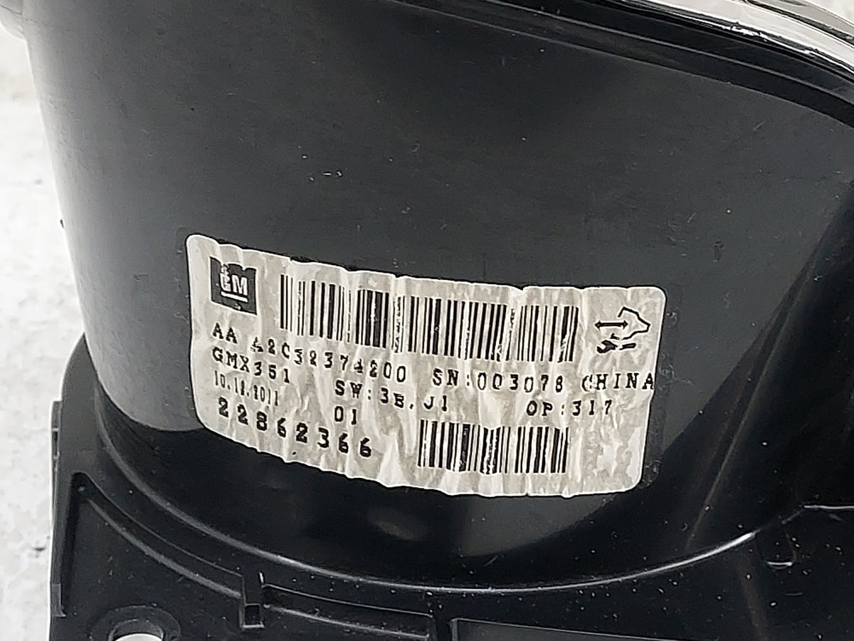 2013 Chevrolet Malibu Instrument Cluster Speedometer Gauges P/N:22862366 A2C32374200 Miles: Fits OEM Used Auto Parts - Oemus