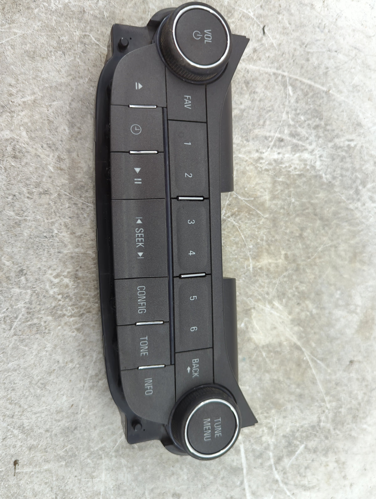 2013-2013 Chevrolet Malibu Radio Control Panel Black - Oemusedautoparts1.com