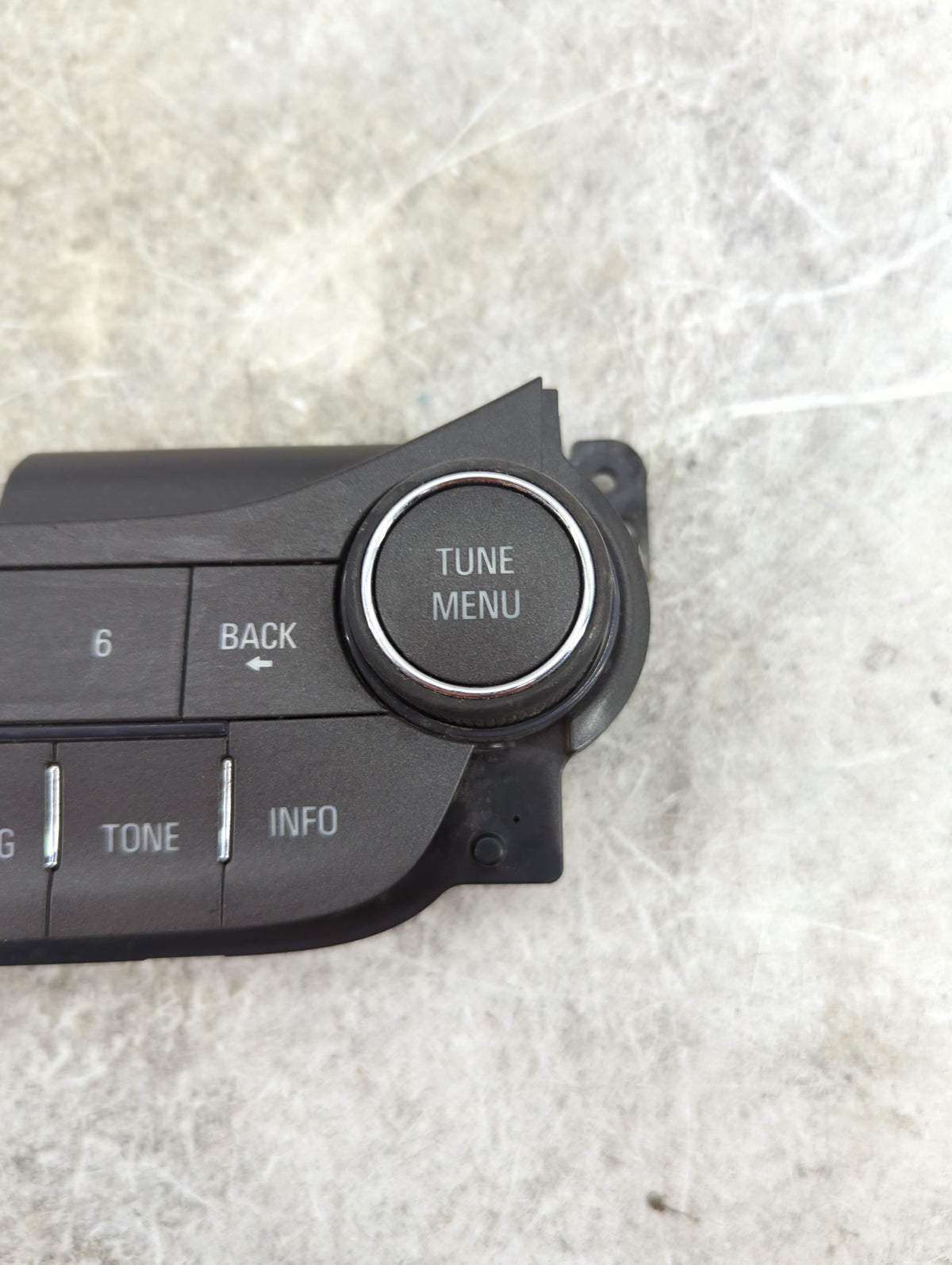 2013-2013 Chevrolet Malibu Radio Control Panel Black - Oemusedautoparts1.com