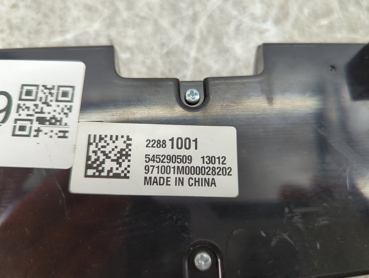 2013-2013 Chevrolet Malibu Radio Control Panel 1514299 - Oemusedautoparts1.com