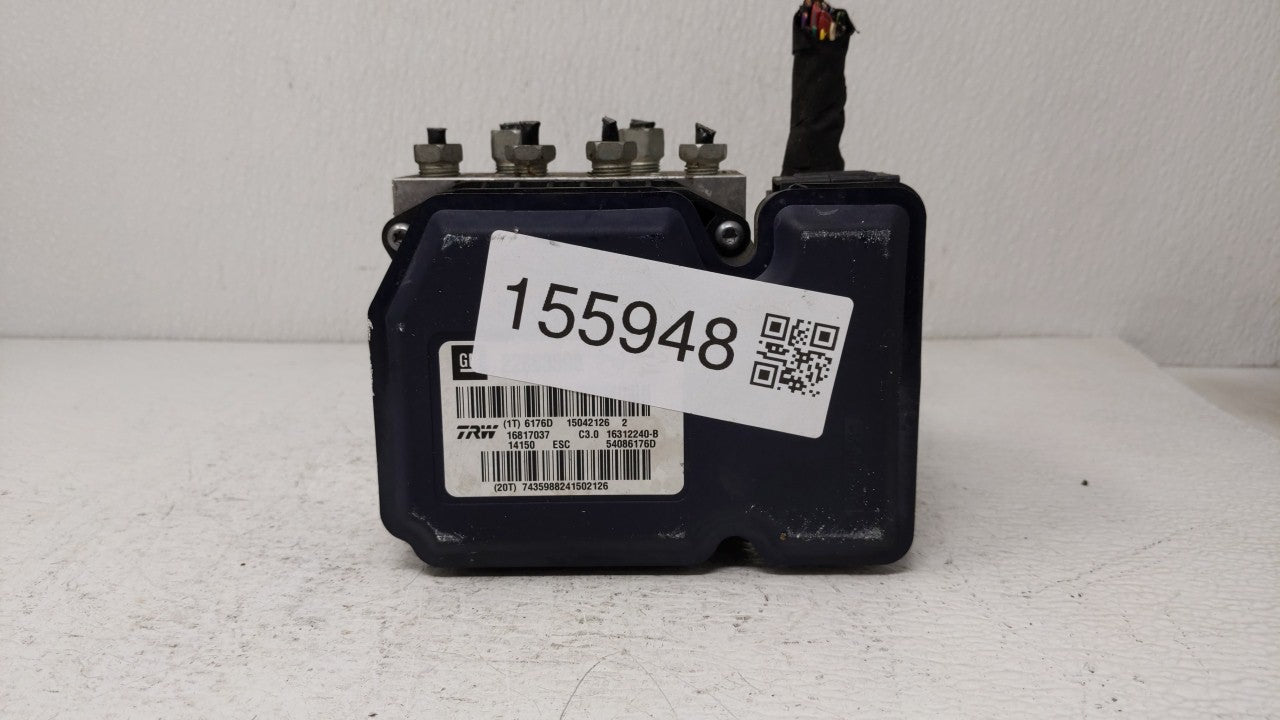 2013-2016 Chevrolet Malibu ABS Pump Control Module Replacement P/N:22815252 22888646, 22863598 Fits Fits 2012 2013 2014 2015