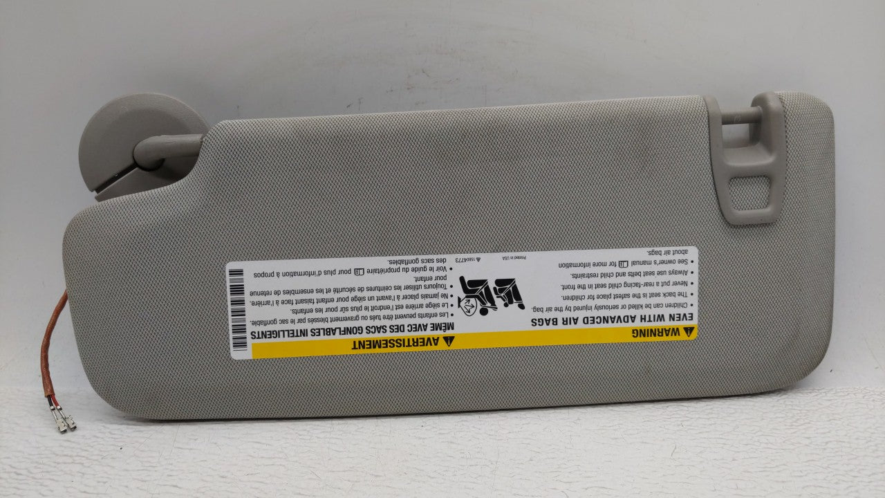 2013-2016 Chevrolet Malibu Sun Visor Shade Replacement Passenger Right Mirror Fits Fits 2013 2014 2015 2016 OEM Used Auto Pa