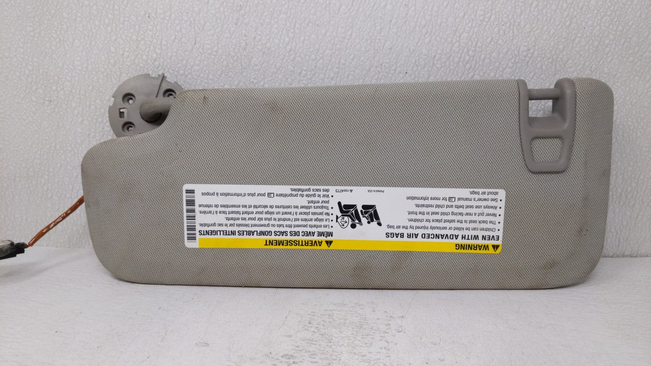 2013-2016 Chevrolet Malibu Sun Visor Shade Replacement Passenger Right Mirror Fits Fits 2013 2014 2015 2016 OEM Used Auto Pa