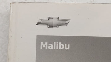 2013 Chevrolet Malibu Owners Manual Book Guide P/N:20981099 OEM Used Auto Parts
