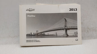 compare product 2013 Chevrolet Malibu Owners Manual Book Guide OEM Used Auto Parts
