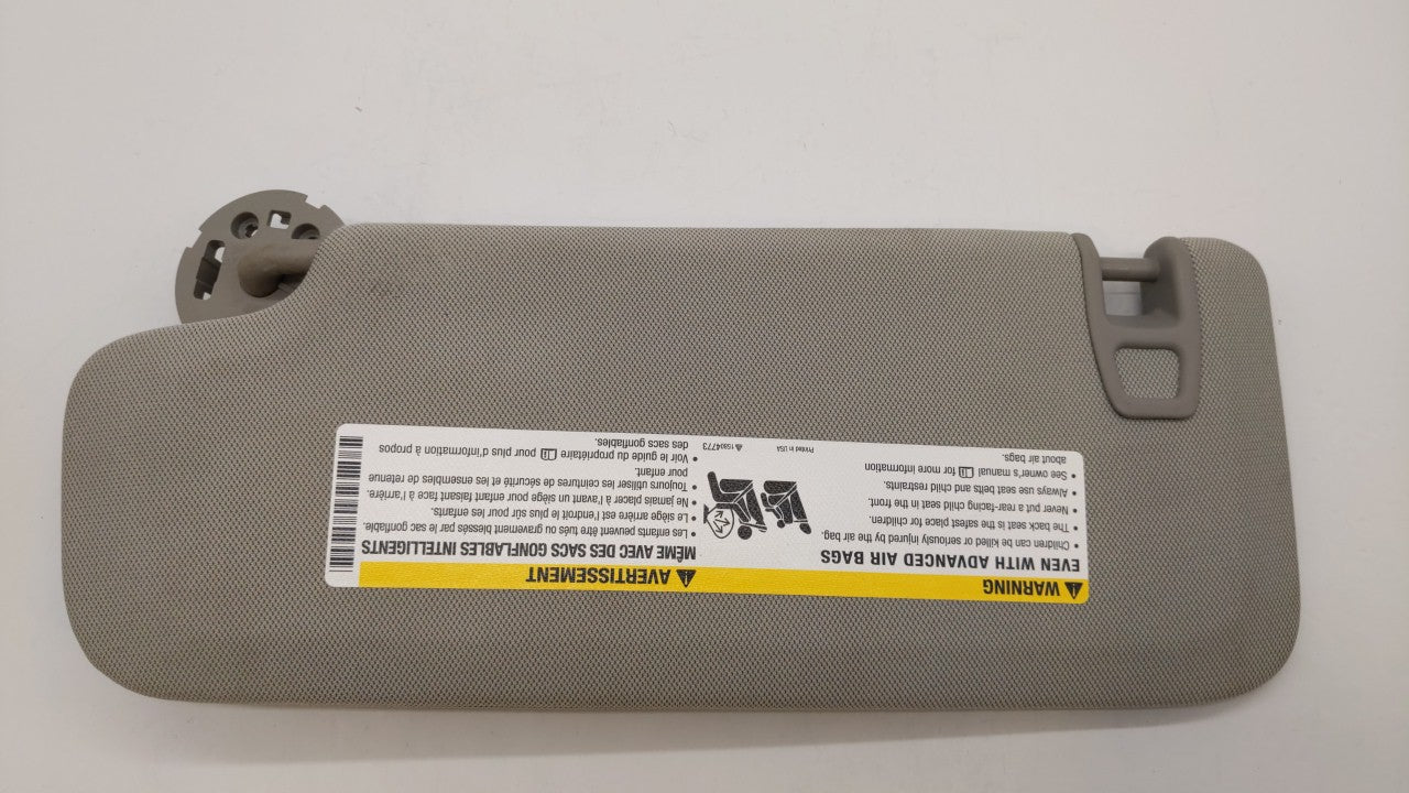 2013-2016 Chevrolet Malibu Sun Visor Shade Replacement Passenger Right Mirror Fits Fits 2013 2014 2015 2016 OEM Used Auto Pa