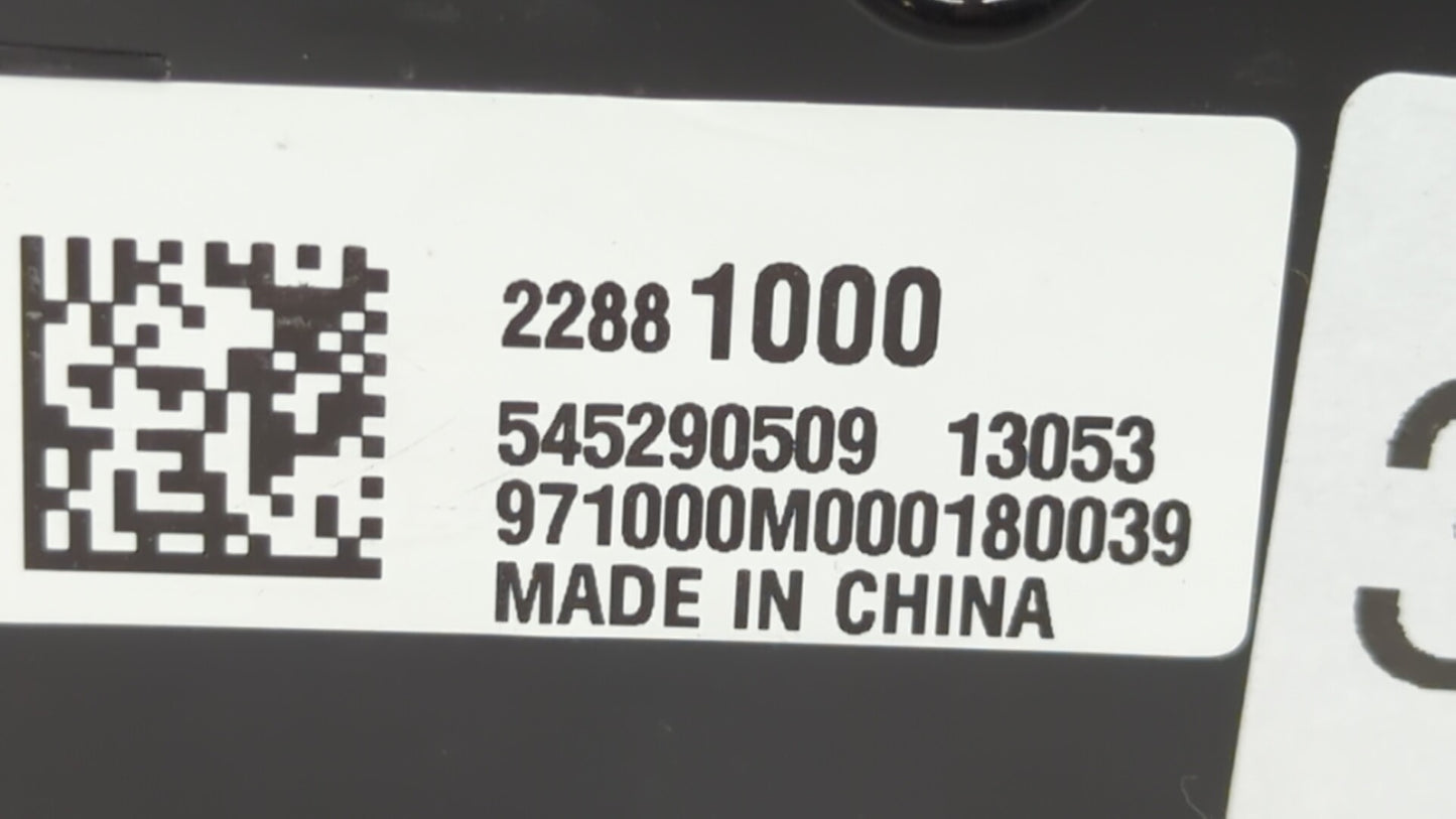 2013-2013 Chevrolet Malibu Radio Control Panel - Oemusedautoparts1.com
