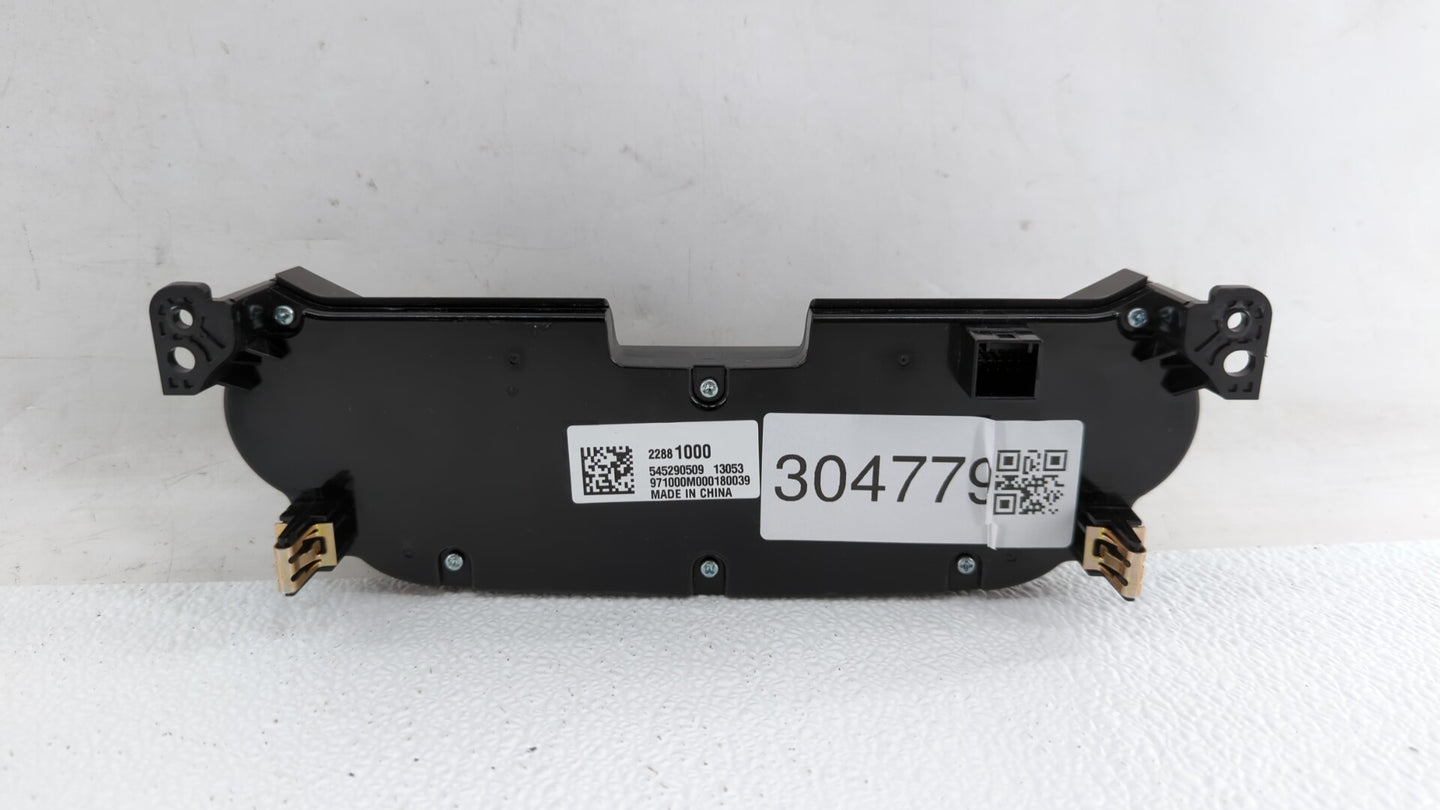 2013-2013 Chevrolet Malibu Radio Control Panel - Oemusedautoparts1.com