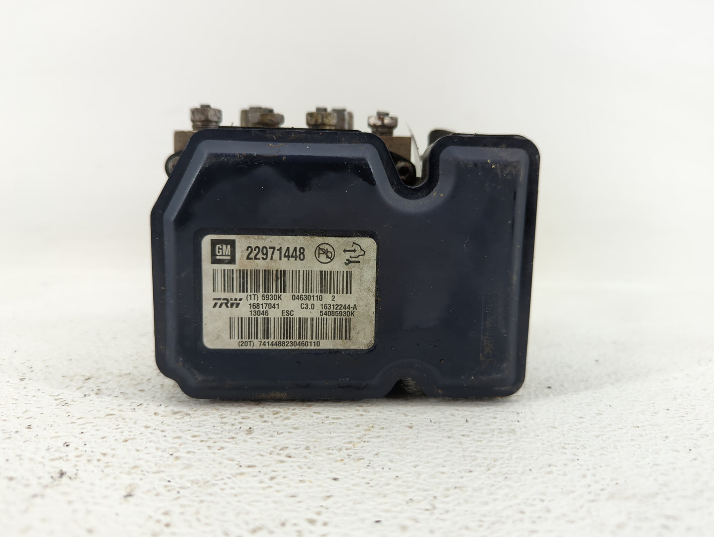 2013-2016 Chevrolet Malibu ABS Pump Control Module Replacement P/N:22863598 22973923, 22815252 Fits Fits 2012 2013 2014 2015