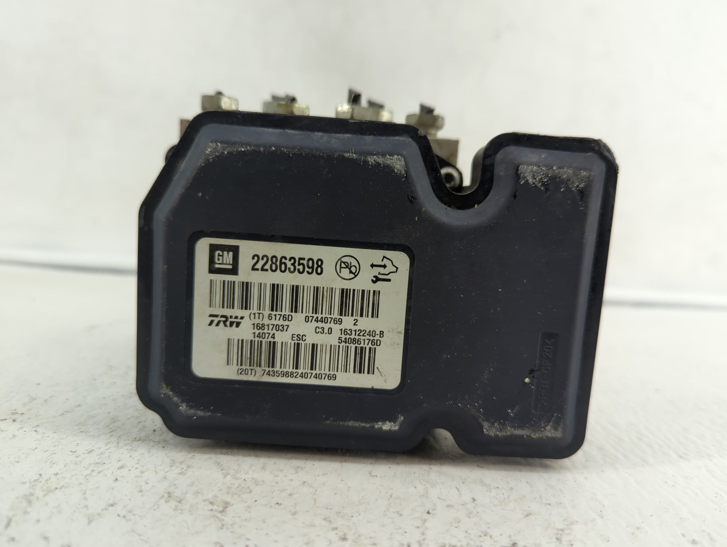 2013-2016 Chevrolet Malibu ABS Pump Control Module Replacement P/N:22863598 22973923, 22815252 Fits Fits 2012 2013 2014 2015