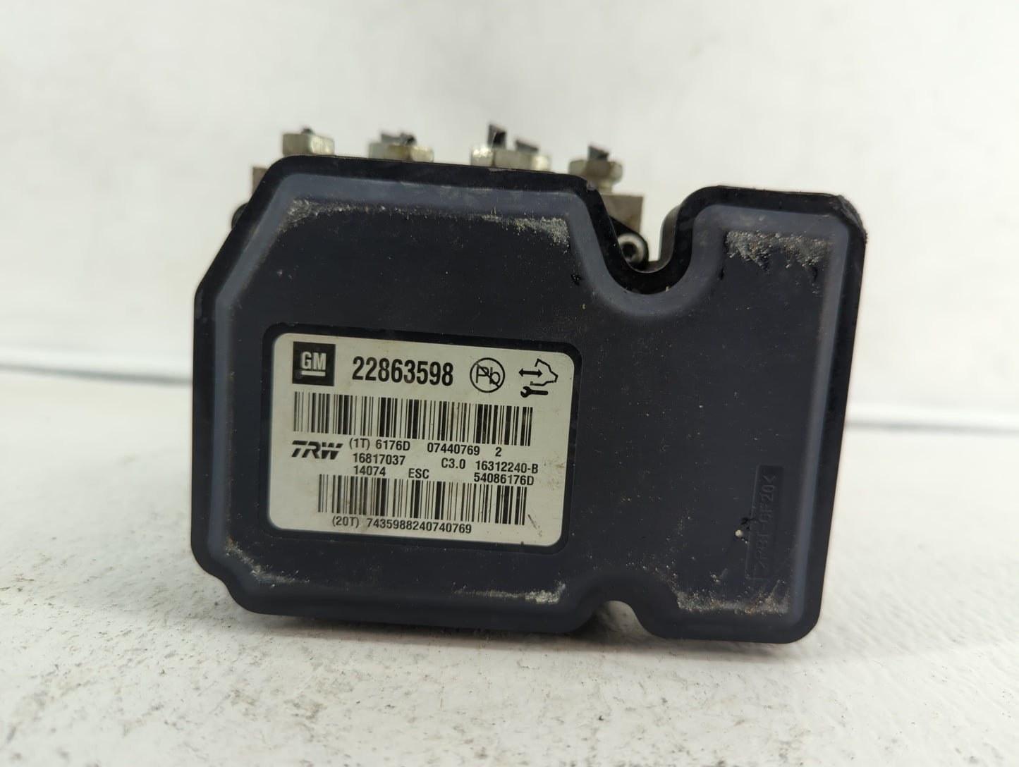 2013-2016 Chevrolet Malibu ABS Pump Control Module Replacement P/N:22863598 22973923, 22815252 Fits Fits 2012 2013 2014 2015