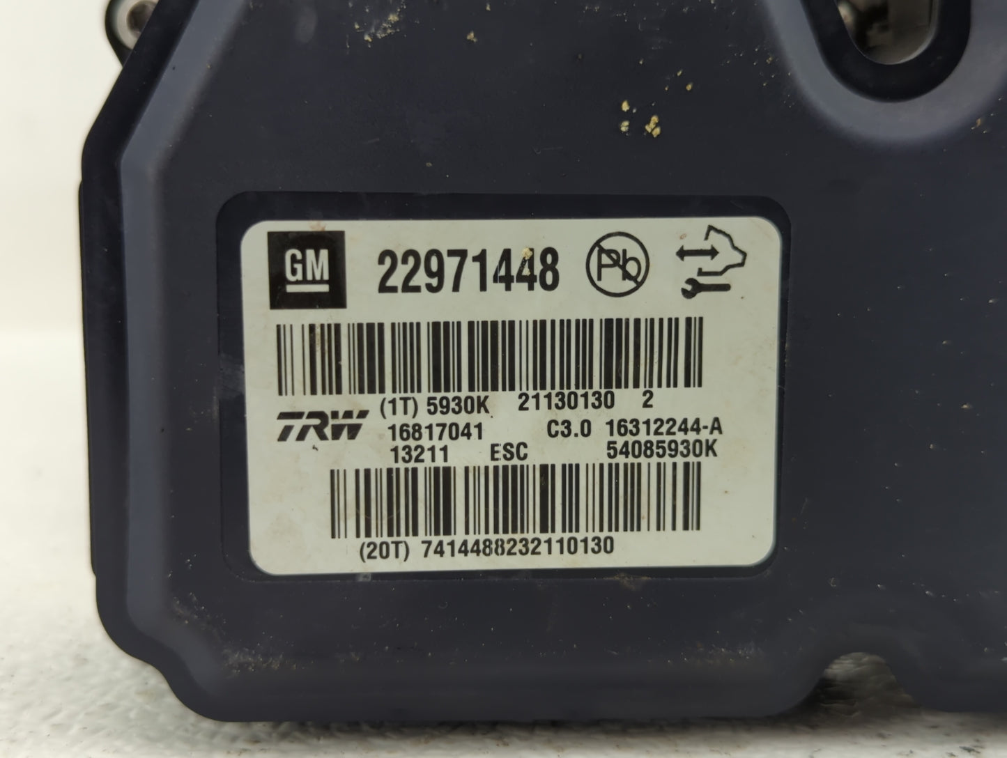 2013-2016 Chevrolet Malibu ABS Pump Control Module Replacement P/N:22810057 22863598, 22973923 Fits Fits 2012 2013 2014 2015