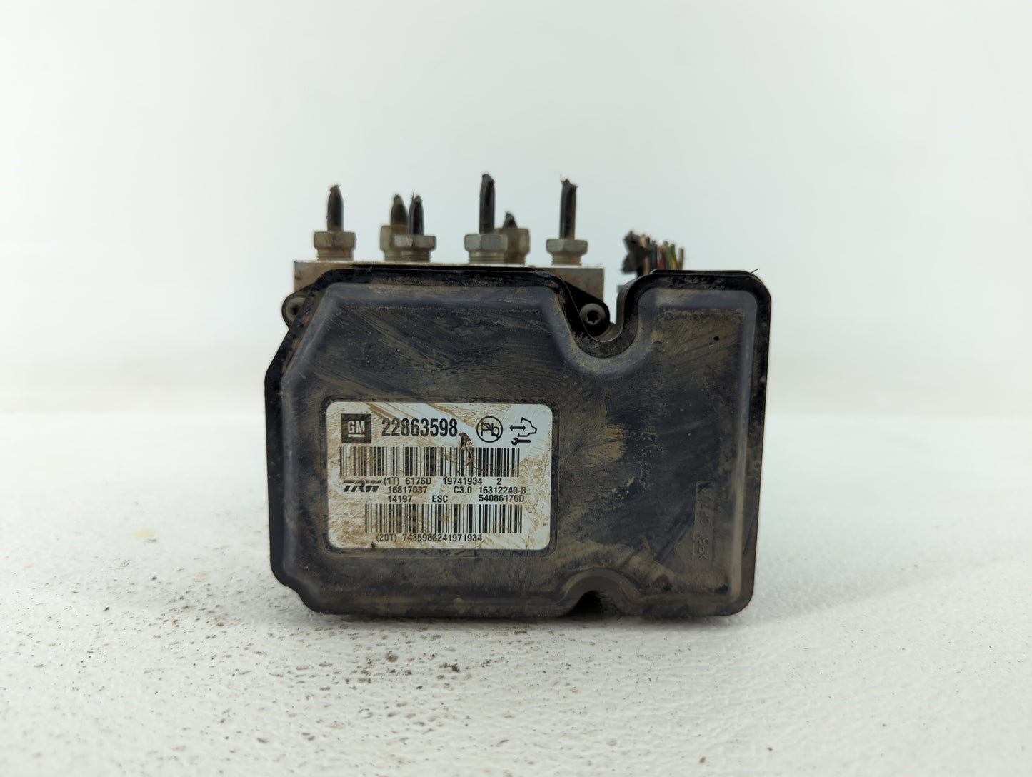 2013-2016 Chevrolet Malibu ABS Pump Control Module Replacement P/N:22863598 22810057, 22973923 Fits Fits 2012 2013 2014 2015