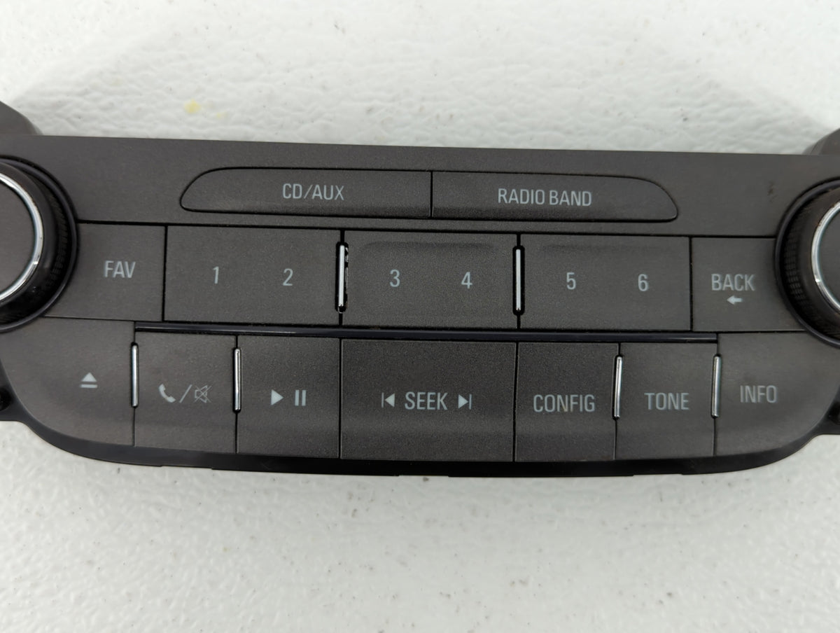 2013-2013 Chevrolet Malibu Am Fm Cd Player Radio Receiver 387099 - Oemusedautoparts1.com