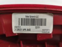 2013-2016 Chevrolet Malibu Tail Light Assembly Driver Left OEM P/N:22907311 Fits Fits 2013 2014 2015 2016 OEM Used Auto Part