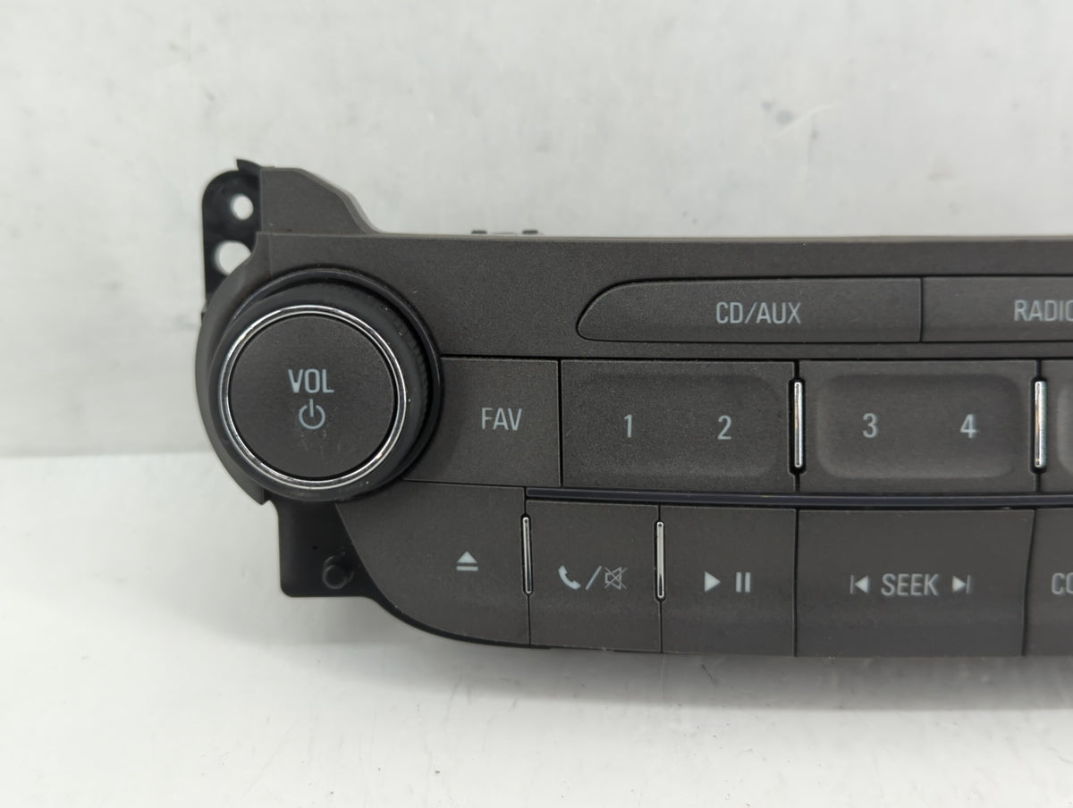 2013-2013 Chevrolet Malibu Am Fm Cd Player Radio Receiver 393681 - Oemusedautoparts1.com