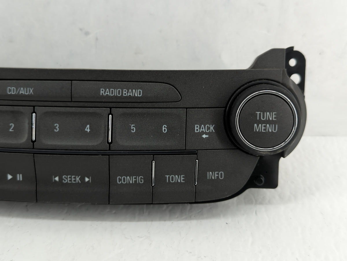 2013-2013 Chevrolet Malibu Am Fm Cd Player Radio Receiver 393681 - Oemusedautoparts1.com