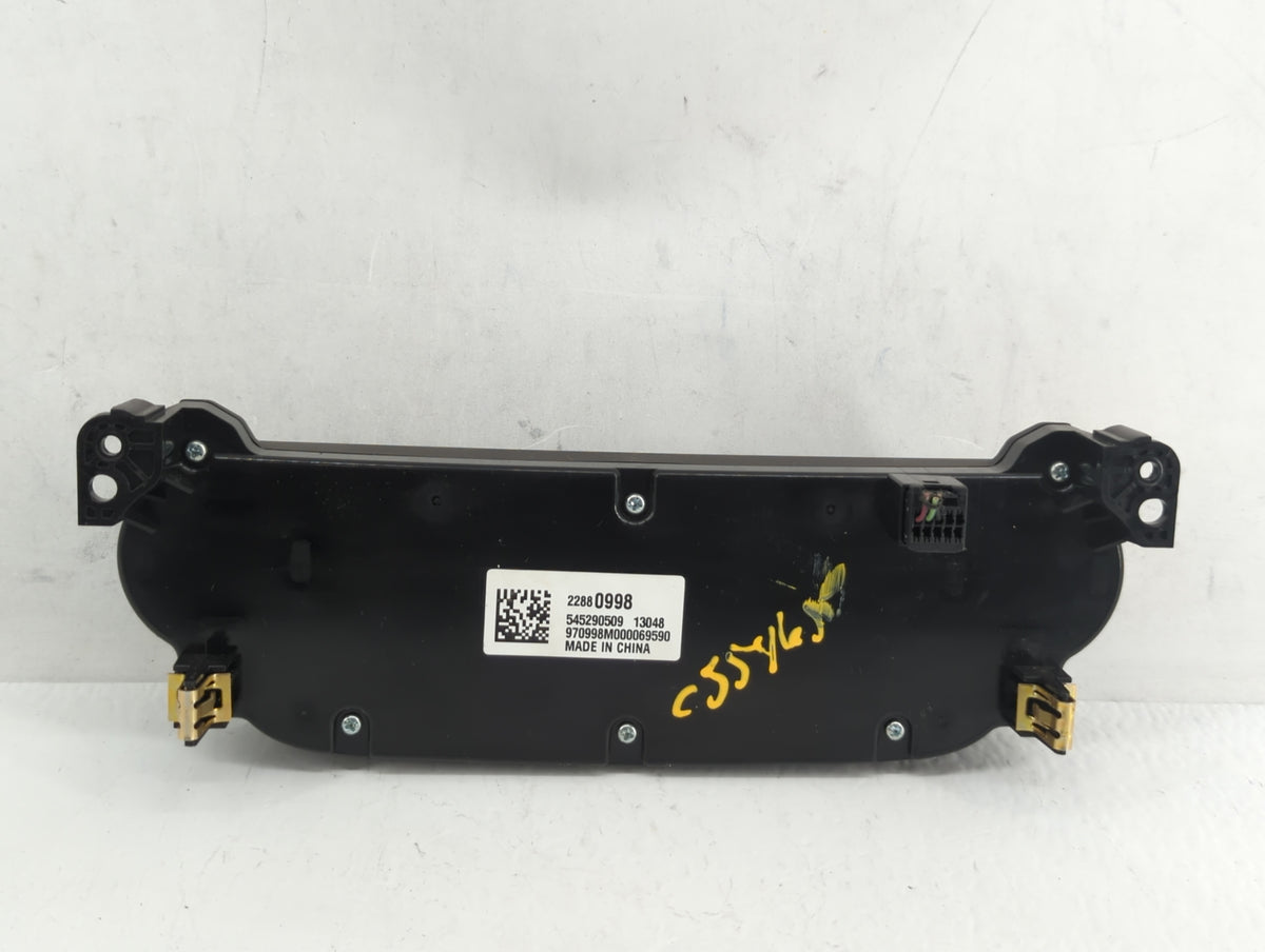 2013-2013 Chevrolet Malibu Am Fm Cd Player Radio Receiver 393681 - Oemusedautoparts1.com