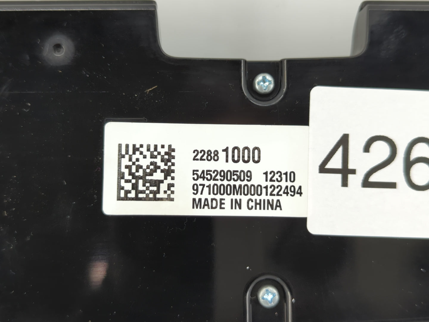 2013-2013 Chevrolet Malibu Radio Control Panel - Oemusedautoparts1.com
