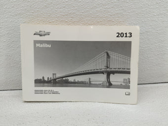 compare product 2013 Chevrolet Malibu Owners Manual Book Guide OEM Used Auto Parts