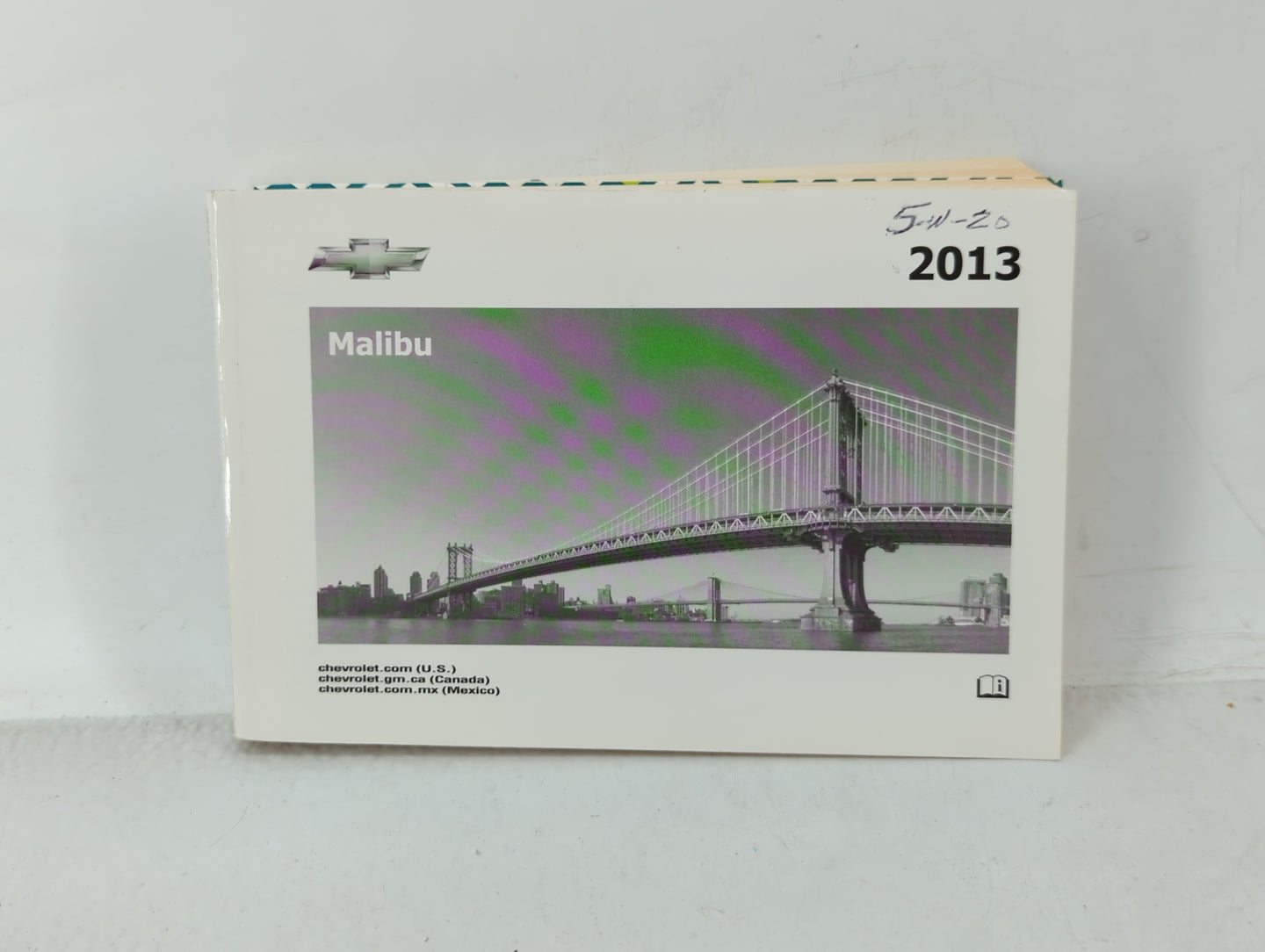 2013 Chevrolet Malibu Owners Manual Book Guide OEM Used Auto Parts - Oemusedautoparts1.com