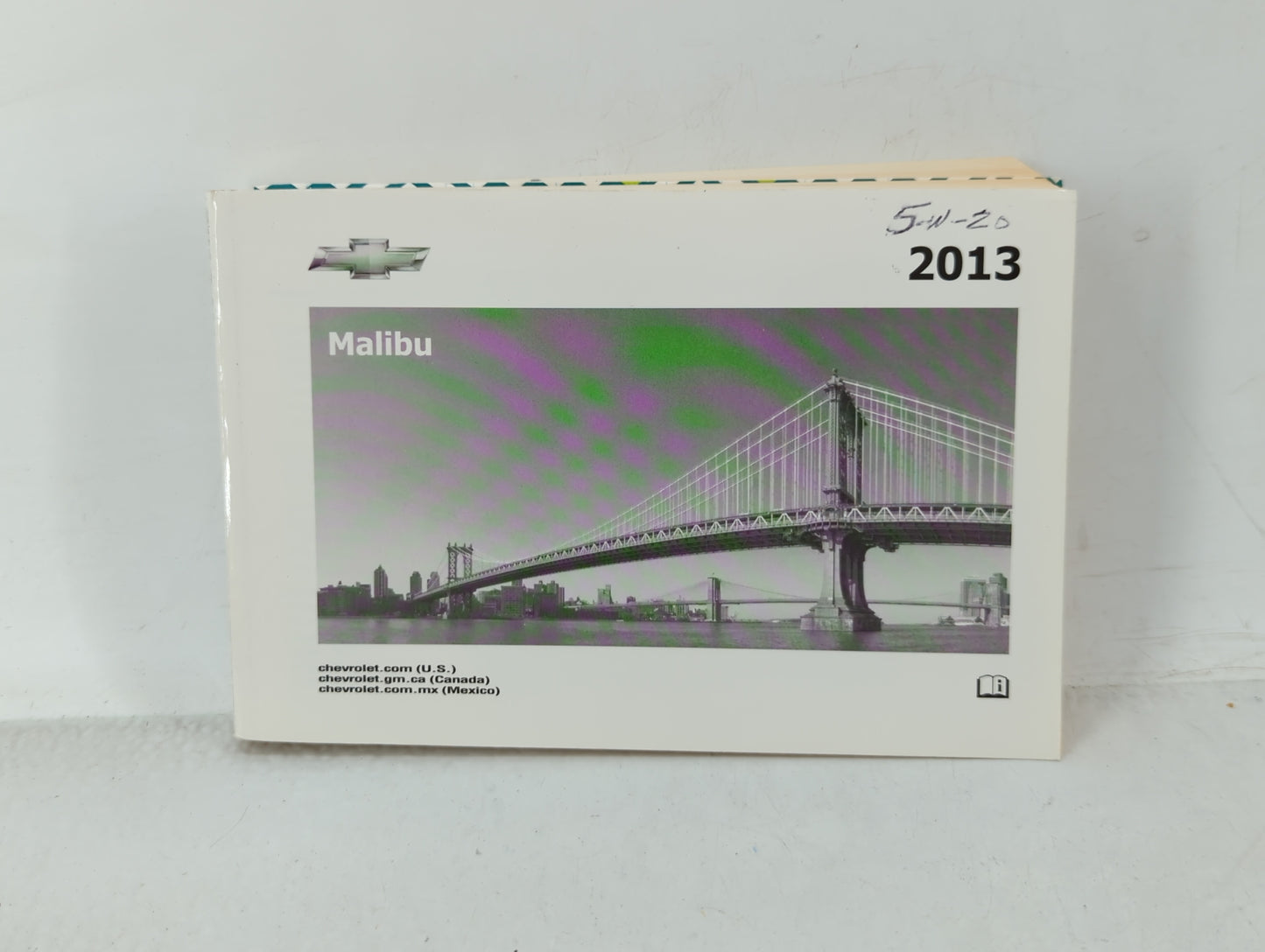 2013 Chevrolet Malibu Owners Manual Book Guide OEM Used Auto Parts - Oemusedautoparts1.com