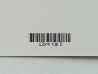2013 Chevrolet Malibu Owners Manual Book Guide OEM Used Auto Parts - Oemusedautoparts1.com
