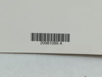 2013 Chevrolet Malibu Owners Manual Book Guide OEM Used Auto Parts - Oemusedautoparts1.com
