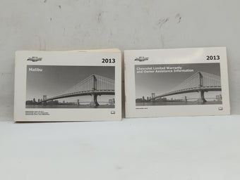 compare product 2013 Chevrolet Malibu Owners Manual Book Guide OEM Used Auto Parts