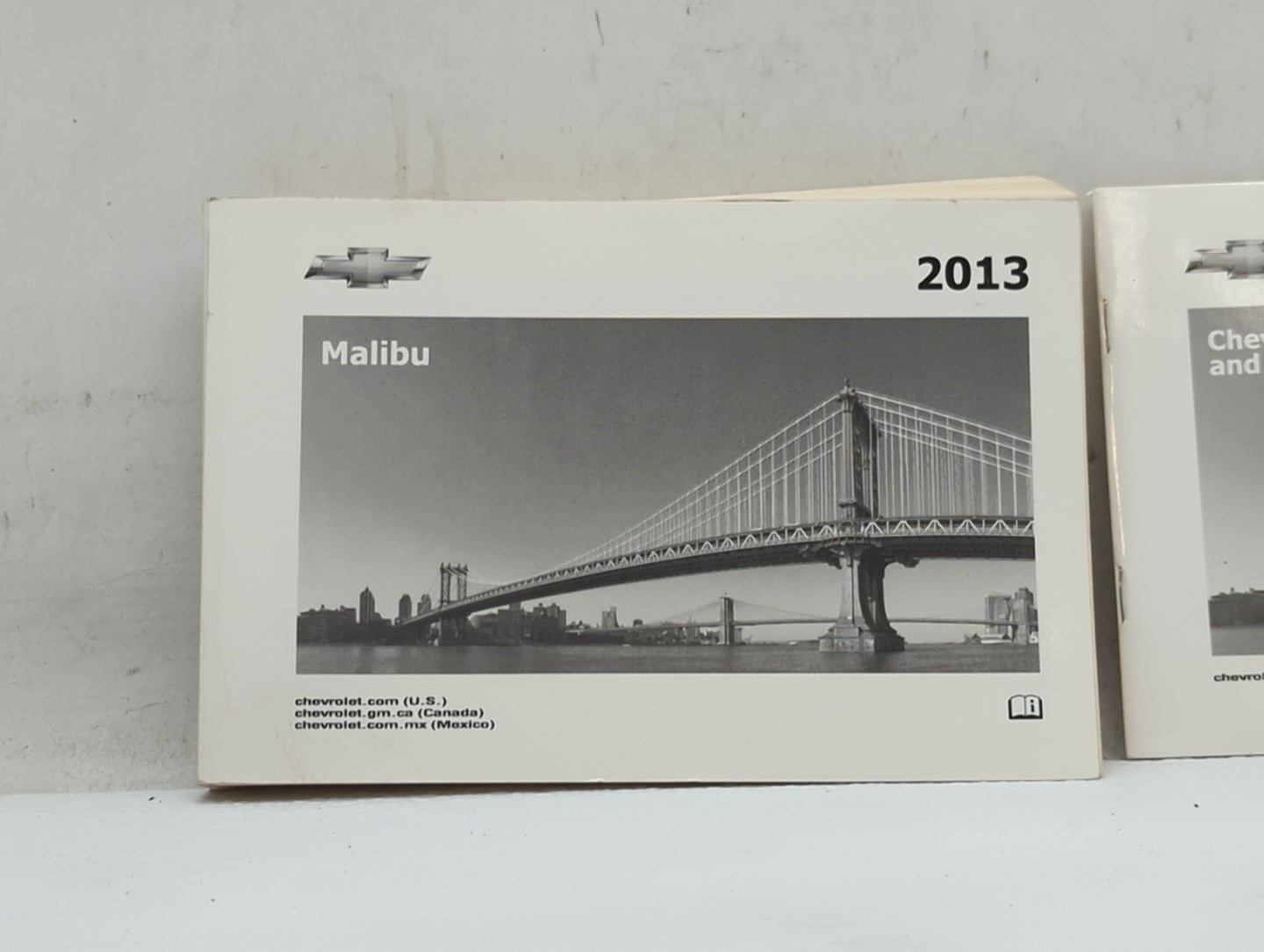 2013 Chevrolet Malibu Owners Manual Book Guide OEM Used Auto Parts - Oemusedautoparts1.com